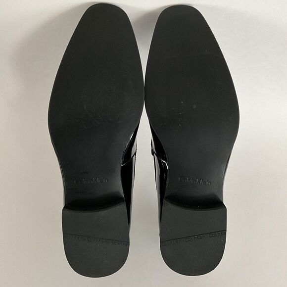 Calvin Klein Bernard Patent Faux Leather Casual Shoes Men Black 15 main image 6